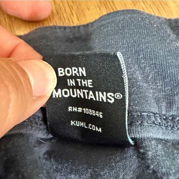 Kuhl Gray Cotton Blend Draw String Waist Athletic Hiking Skirt - Picture 6 of 9